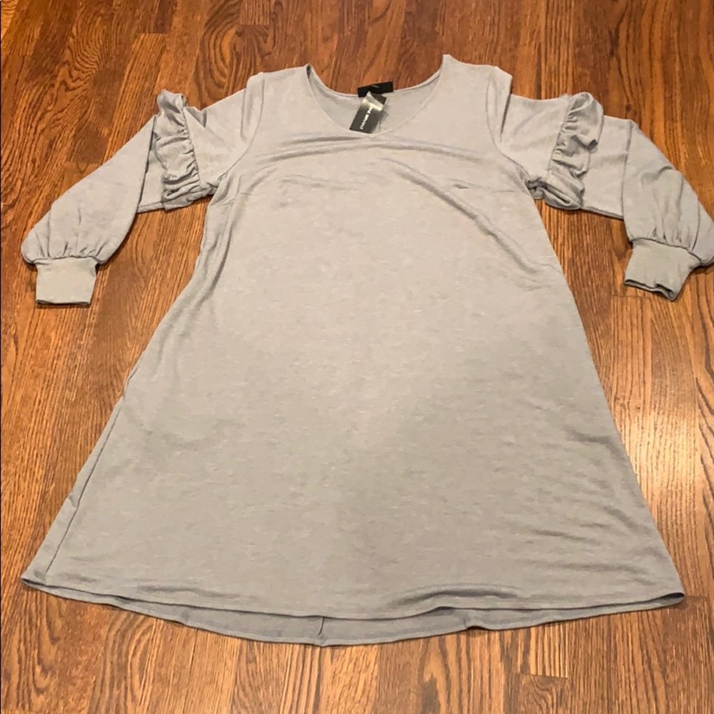 Lane Bryant ruffle dress